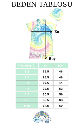 My Kids Wear Diving Fabric Hidden Zippered Boned Character Patterned Girls' Swimsuit