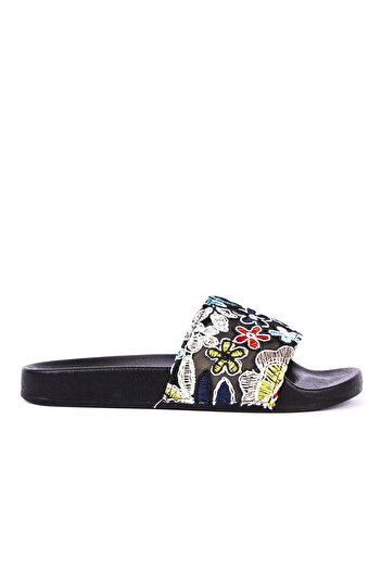 Esem Sl-Z8801-3 Women's Black Slippers