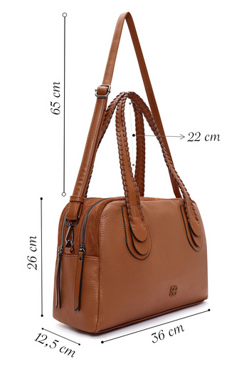 Derimod Women's Tan Long Strap Shoulder Bag 25Wbd2475Ft