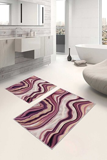 Homefesto Decorative Modern Design Non-Slip Base Double Set