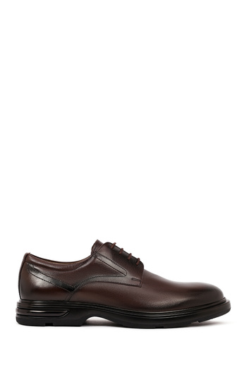 Derimod Men's Brown Lace-Up Leather Casual Shoes 25Wfd601218