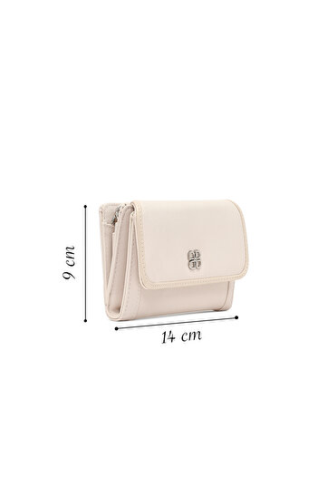 Derimod Women's Cream Wallet 000A2D5505Cv