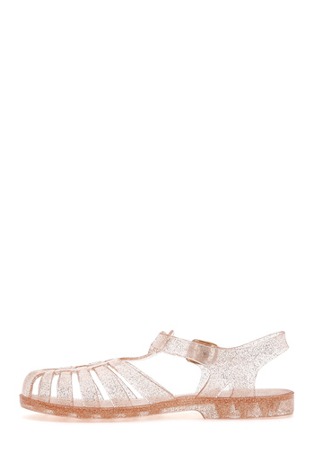 Derimod Women's Gold Ankle Strap Jelly Sandals 25Sfe4907Pv