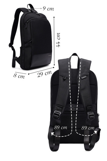 Derimod D-Pack Unisex Black Backpack 25Sbd30196F