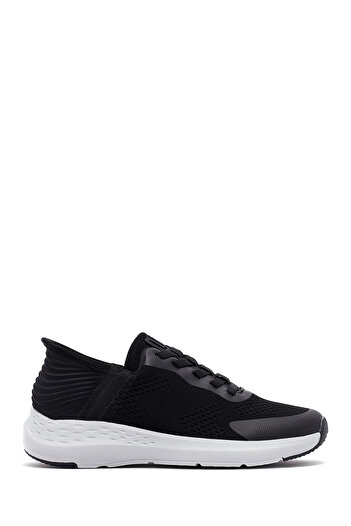 Derimod Zero Men's Black Thick Soled Fabric Sneaker 25Sfd69486F