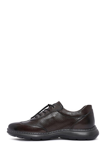 Derimod Men's Brown Lace-Up Leather Casual Shoes 25Sfd 694718