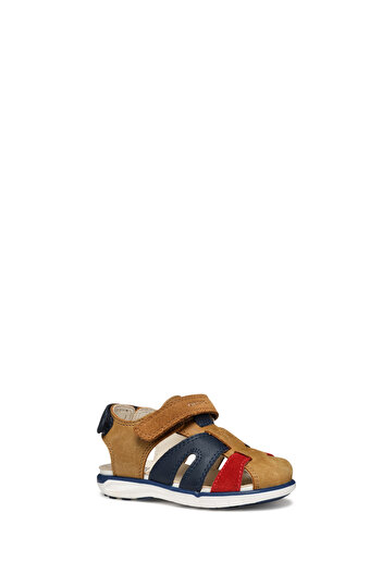 Geox Men's Tan Sandals - Suede Bans B354La0Cl22C6146