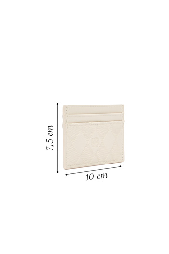 Derimod Women's Cream Printed Card Holder 000A2D 562926