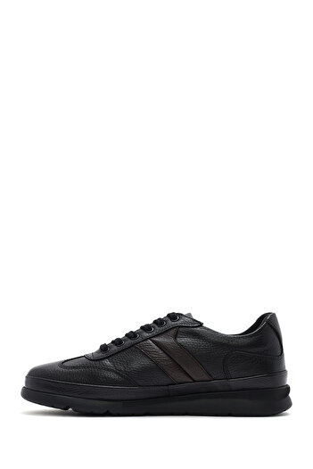 Derimod Men's Black Lace-Up Leather Casual Shoes 25Sfd6743Ft