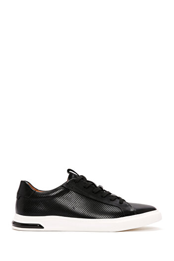 Derimod Men's Black Lace-Up Leather Sneaker 25Sfd 690518