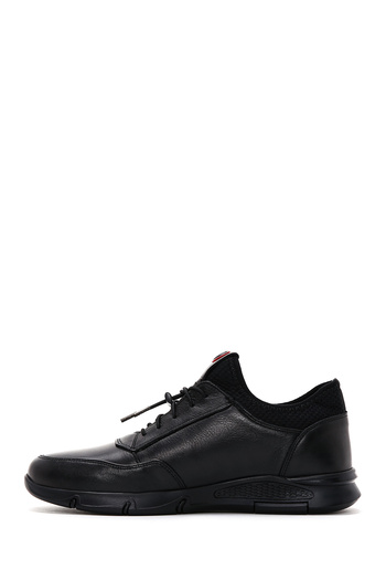 Derimod Ανδρικό casual δερμάτινο sneaker - Μαύρο κορδόνι, μοντέλο 24WFD710418