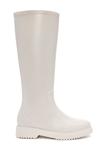 Derimod Cream Colored Women's Rain Boots - 24Wfe4752Pv