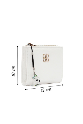 Derimod Women's Wallet with White Accessory Detail - 000A2D5608Ft