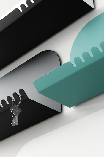 VENON Ekol Modern Metal Anahtarlık ve Mini Raf – Duvar Tipi Organizer