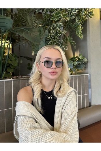 TomyHelf Sunglasses Unisex Closed Green