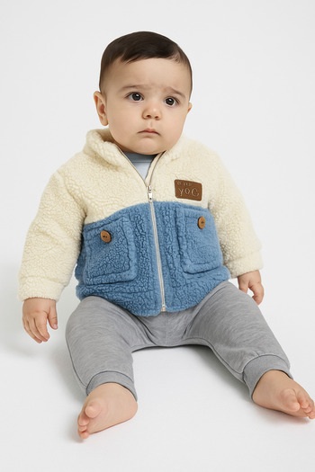 bebekyol Lamb Pocket Winter Baby Set