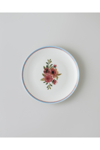 English Home Lilya Porcelain 6-Piece Cake Plate 19 cm Colorful
