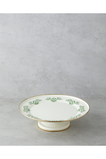 English Home Green Dream Enamel Cake Stand 31 cm Green