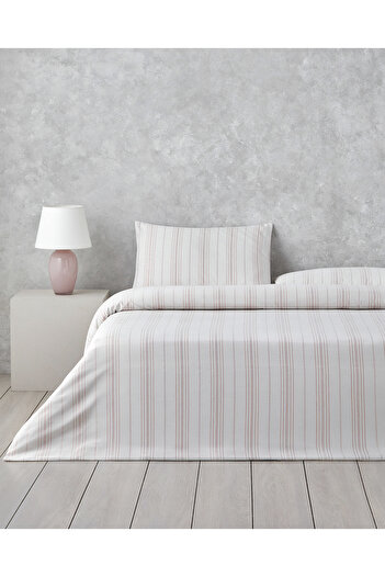English Home Crystal Vibe Yarn Dyed Single Duvet Cover Set 160X220 cm Pink