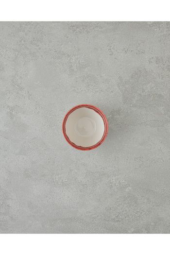 English Home Larry 10 cm Red Porcelain Bowl