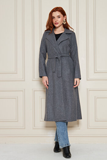 comstar Women's Stamp Unlined Belted Coat