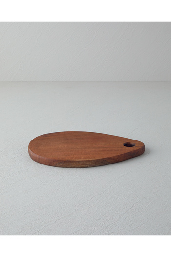 English Home Brown Rustic Iroco Presentation Board - 25X17 cm