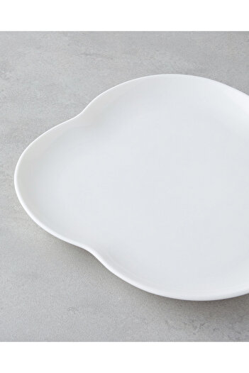 English Home Flora White Porcelain Breakfast Set - 26 Pieces, 6 People