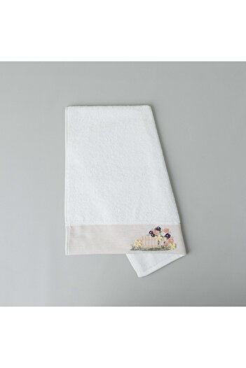 Linens White Eloi Cotton Face Towel 50X85 cm