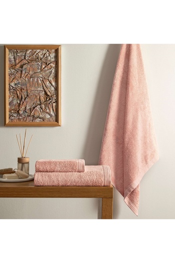 Linens Cozy Bamboo 85X150 cm Bath Towel Rose