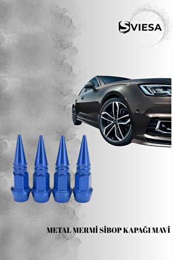Sviesa Capac pentru supape din metal, pachet de 4