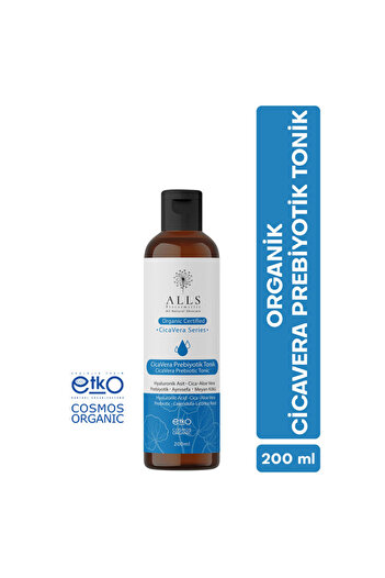 Alls Biocosmetics Organik Cicavera Prebiyotik Tonik 200 ml