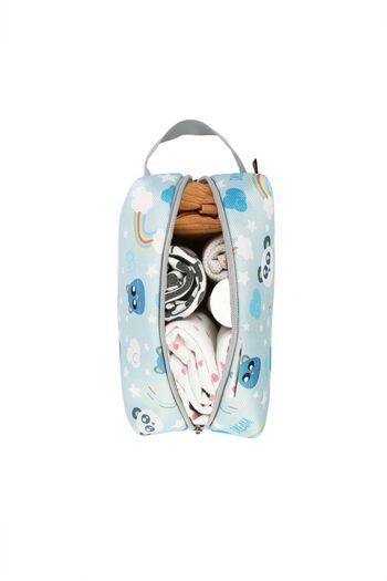 HAMUR Zippered Dirty Clean And Wet Dry Baby Laundry Clothes Outfit Multi-Purpose Makeup Bag Dream