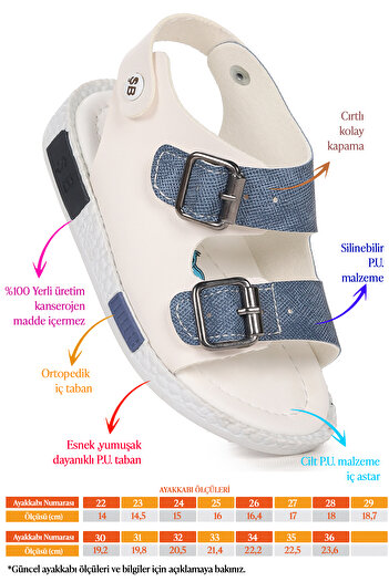 Şirin Bebe Karamazı Boys' Sandals Şb 2330-39