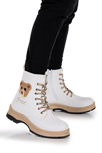 Kiko Kids Teddy Cilt Termo Taban Kız Çocuk Bot