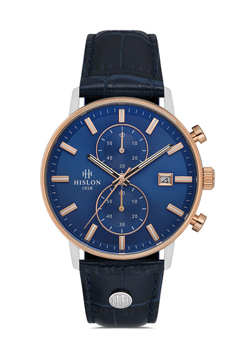 Hislon Ms200R-11Mr Leather Strap Men's Watch