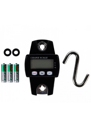 TEHNOSHOP Electronic hand scale MX950, 300kg, hook and digital display