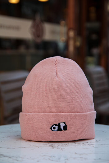 CAP BROS Sevimli Panda Nakışlı Yumuş Yumuş Bere