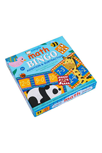 Toyska Joc educativ Matematic Bingo Simple Math, Invata adunari si scaderi