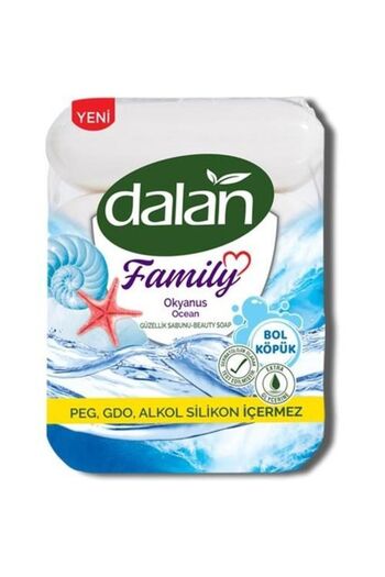 Dalan Family Soap Ocean 75 gr X 4 Pcs
