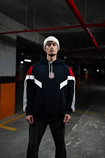 KUN SPORTSWEAR PREMIUM FAVORITE ΡΕΤΡΟ ΒΙΝΤΑΖ ΝΟΣΤΑΛΓΙΑΙΟ ΜΠΟΥΦΑΝ OVERSIZE ΜΕΓΕΘΟΣ UNISEX