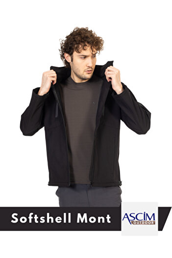 ASCİM Softshell Jacket |   Black