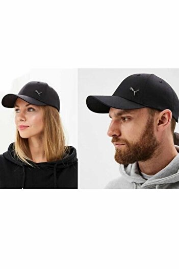 Puma Metal Cat Unisex Hat 021269-01 Black