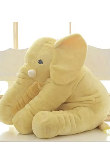 Pandamkee Uyku Arkadaşım Fil - Büyük Yumuşak Peluş Fil 65 Cm
