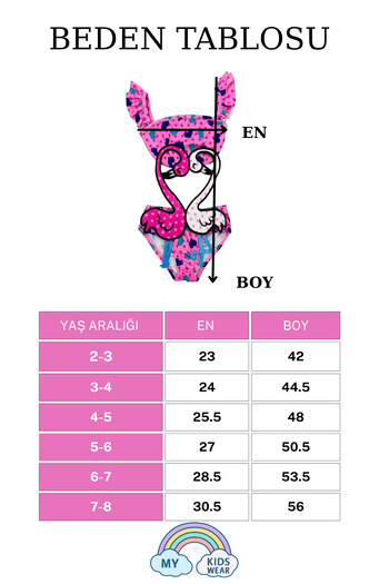 My Kids Wear Girl Cartoon Mascot Sea Swimsuit
