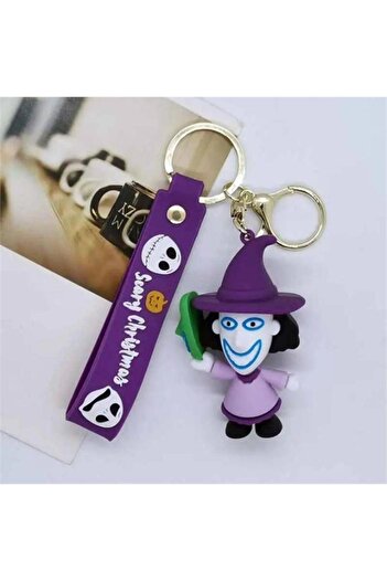Köstebek سلسلة مفاتيح من السيليكون The Nightmare Before Christmas Big Witch