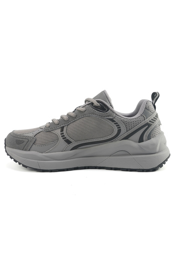 U.S. Polo Assn. Men's Grey Low-Top Sneakers - Modern Design for All-Day Comfort