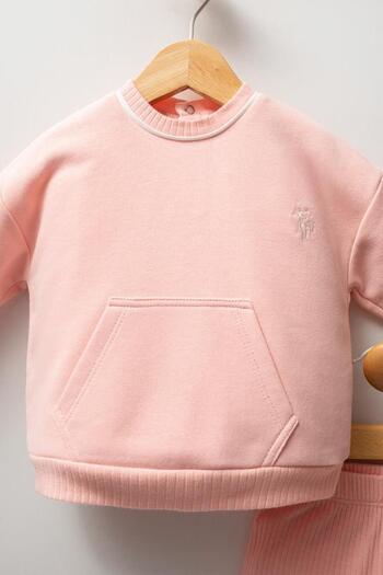 U.S. Polo Assn. Kids U.S. Polo Assn Usb2738 Baby Girl 2-Piece Set
