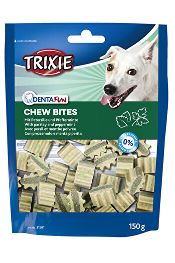 Trixie Recompense Pentru Caini, Denta Fun, Bites Cu Patrunjel Si Menta, 150 g 31501