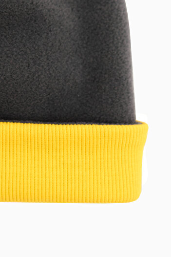 Babygiz Baby Kids Double Layer Special Design Extra Cold Protective Beanie Neck Collar Set
