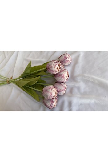 Z&B FLOWERS Vazo çiçeği Şakayık Pastel dekor çiçeği Çiçek Yapay çiçek